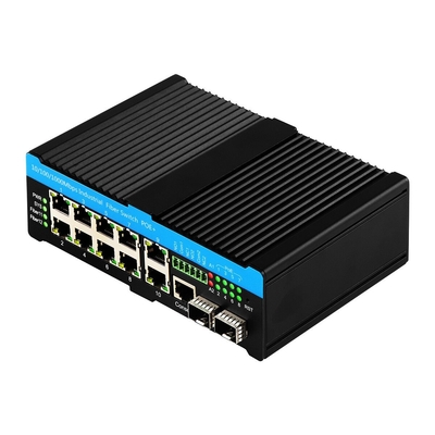 8 portów 2.5G Industrial Poe Switch, 90w Network POE++ Managed Switch