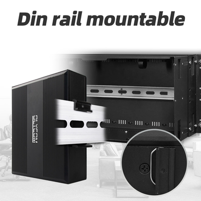 5 portów Gigabit Unmanaged POE Switch DC48-52V Przełącznik Ethernet zasilania do użytku zewnętrznego