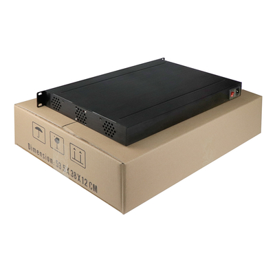 24 porty Gigabit L2 Managed Switch 12 rj45 12 sfp 1U Rack-mount Ethernet Switch OEM/ODM