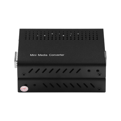 Mini 10G Media Converter Niezarządzany SFP+ Włókno optyczne do 10GBased-T Rack Mountable