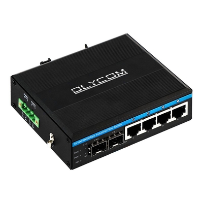 10/100/1000mbps Gigabit zarządzany przełącznik Poe z 2 sfp slotem