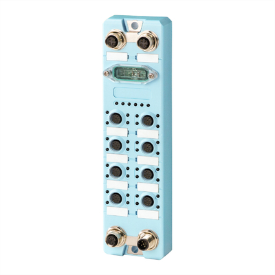 8 portów Industrial Gigabit Managed Switch 8x10/100/1000M M12 portów IP67 wodoodporny przełącznik Ethernet kolejowy