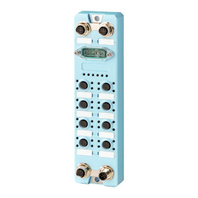 8 portów Industrial Gigabit Managed Switch 8x10/100/1000M M12 portów IP67 wodoodporny przełącznik Ethernet kolejowy
