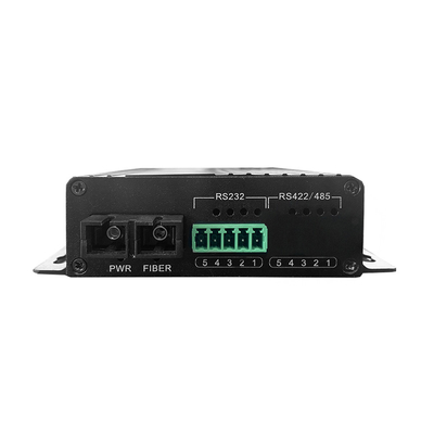Przemysłowy DIN-Rail RS485 RS422 RS485 Serial Data to Fiber Converter Modem światłowodowy