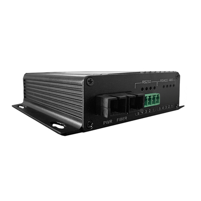 Przemysłowy DIN-Rail RS485 RS422 RS485 Serial Data to Fiber Converter Modem światłowodowy