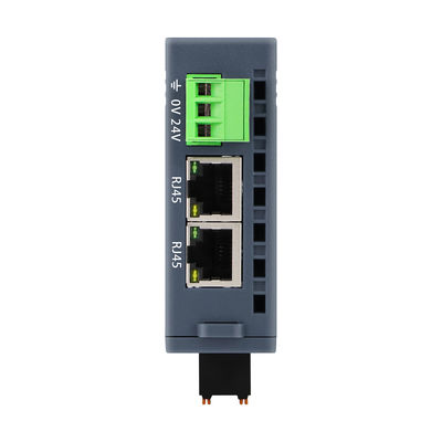 Modbus TCP/IP Slave I/O Module 24VDC 2 RJ45 16 Port DI DO Din Rail NPN PNP Connection