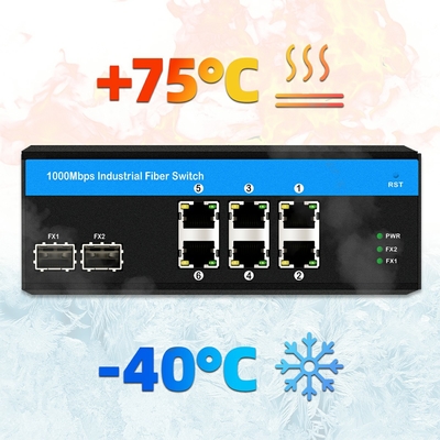 8 portów przełącznik gigabit niezarządzany przełącznik Ethernet POE przełącznik DC48V