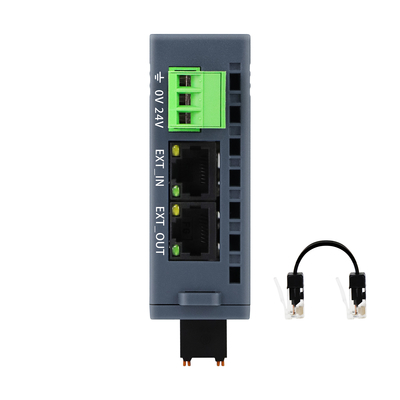 EtherCAT bus PLC IO Module Remote EtherCAT rozszerzalny sprzęg 16DI+16DO Din-rail I/O Module