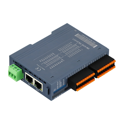 Din Rail I/O Module 100Mbit/s 2 RJ45 EtherCAT Protocol PAL I/O System 16DI 16DO wyjście PNP