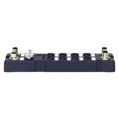 Robustny IP67 wodoodporny 8 port Gigabit Industrial Ethernet Switch Zarządzany M12 Railway Ethernet Switch