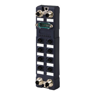 Robustny IP67 wodoodporny 8 port Gigabit Industrial Ethernet Switch Zarządzany M12 Railway Ethernet Switch