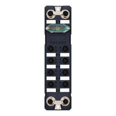 Robustny IP67 wodoodporny 8 port Gigabit Industrial Ethernet Switch Zarządzany M12 Railway Ethernet Switch