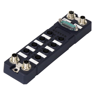 Robustny IP67 wodoodporny 8 port Gigabit Industrial Ethernet Switch Zarządzany M12 Railway Ethernet Switch