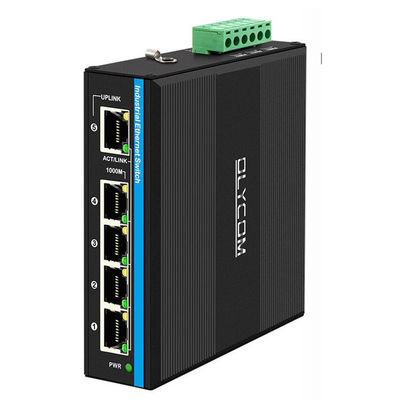 4-port 802.3bt PoE Extender Gigabit Industrial 30W/60W/90W Wejście Niezarządzane CE