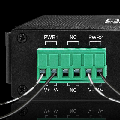 Wyłączacz Olycom Solar PoE 4 Port DIN Rail Gigabit Unmanaged DC24V Input