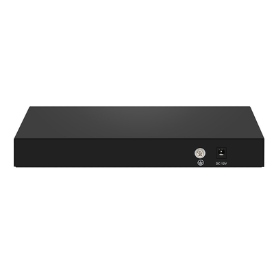 8-port 10G SFP+ Przełącznik światłowodowy niezarządzany 1G/2.5G Autoadaptywny DC12V Wsparcie OEM