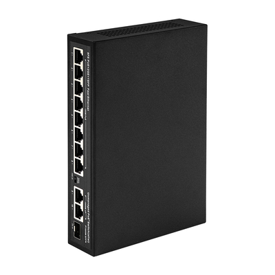 Rozszerzony zasięg 8-port PoE Switch 10/100M z zużyciem 120W/150W i zasięgiem 250m
