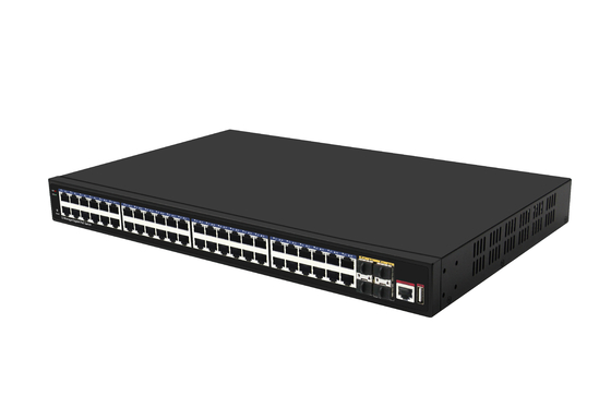 48 portów 10G Poe Switch L3 Managed Ethernet Switch z 48*gigabitami Poe Ports+4*10G Sfp+ Ports