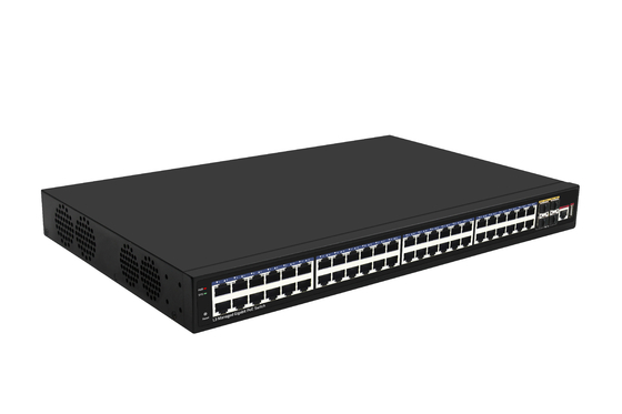 48 portów 10G Poe Switch L3 Managed Ethernet Switch z 48*gigabitami Poe Ports+4*10G Sfp+ Ports