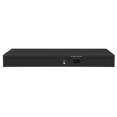 24 porty Gigabit Managed Switch z 1G Fiber Uplink Layer 2 Managed Commercial Grade