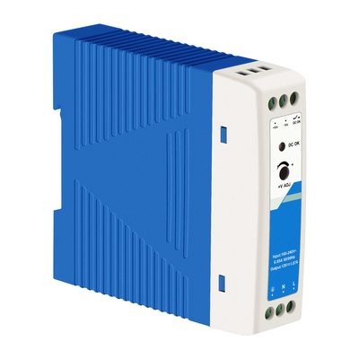 12V Din Zasilanie Plastikowe 1,67A 20W AC/DC Wejście CE UL Kategoria przemysłowa