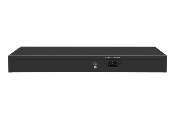 16 portów Gigabit Ethernet Switch Af/at Poe Switch AC 100-240V Wprowadzenie mocy