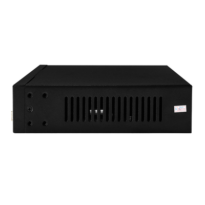 16 portów Gigabit Poe Switch Przełącznik sieciowy światłowodowy Rozszerzony 250m 300W