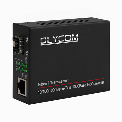 Konwerter Gigabit Fiber Media Konwerter SFP Fiber Optical To RJ45