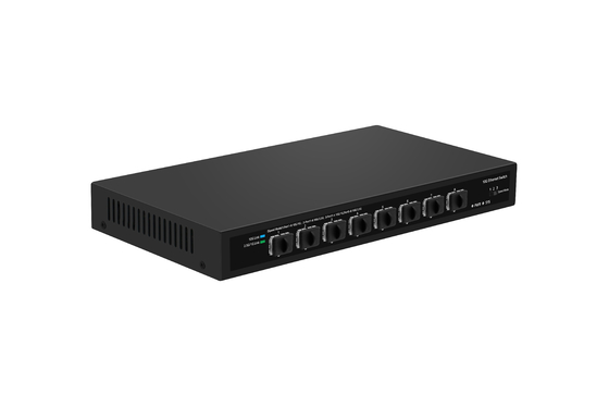 10G SFP+ Przełącznik światłowodowy 8*10G SFP+ Porty światłowodowe Wsparcie 1.25G/2.5G/10G