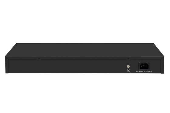 Cena fabryczna przełącznika 10G, 24 porty Ethernet, przełącznik światłowodowy, biurkowy, zarządzalny warstwa 3, przełącznik sieciowy, AC100-240V, 1U Rack