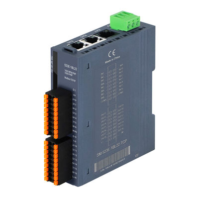 Modbus-TCP bus PAL I/O System extensible coupler Industrial Control 16DI+16DO PNP DC24V Input 2RJ45 IP20 