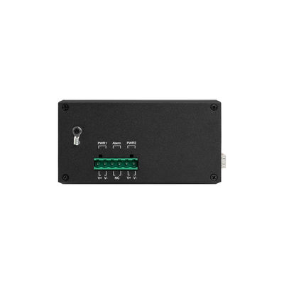 Przemysłowy zarządzalny przełącznik Ethernet 10 portów Gigabit, DC12V DC24V, stopień ochrony IP40