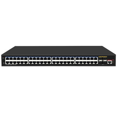 52-port L3 zarządzany przełącznik PoE z 10G Uplink dla sieci przedsiębiorstw 400W Budżet CE