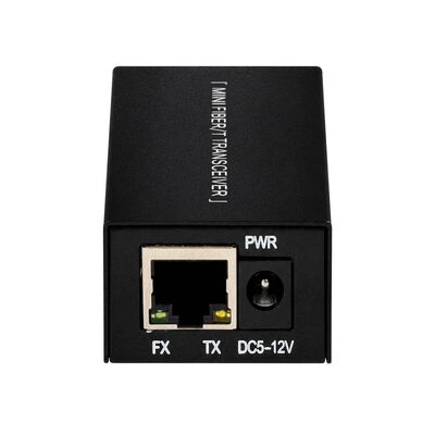 Mini Gigabit Fiber Optic Media Converter DC5V DC12V Kompaktowy rozmiar 20KM Rozszerzenie CE