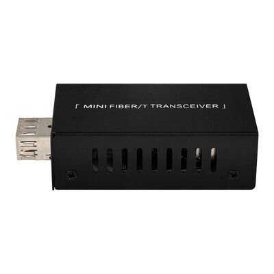 Mini Gigabit Fiber Optic Media Converter DC5V DC12V Kompaktowy rozmiar 20KM Rozszerzenie CE