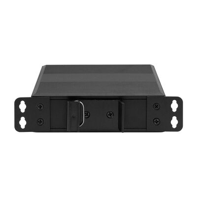 Contact Closure over Fiber Optic Extender 8-Channel Bidirectional DIN35 Mounted CE
