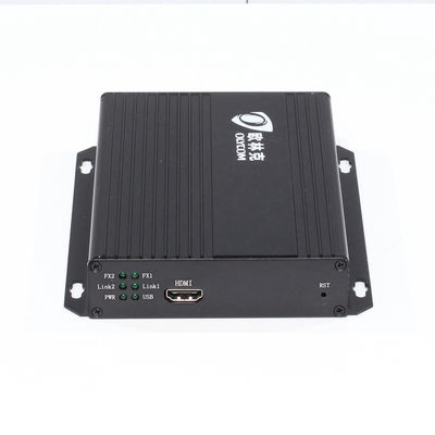 1080P HD DVI Rozszerzacz światłowodowy HDMI Rozszerzacz ponad Cat5e 120 metrów CE DC12V