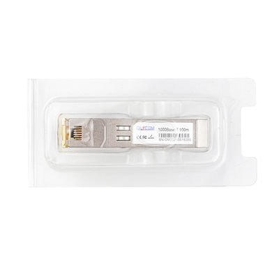 Gigabit RJ45 Moduł SFP Transceiver 10/100/1000BASE-T Over Cat5 Kabel UTP Gorąco podłączalny