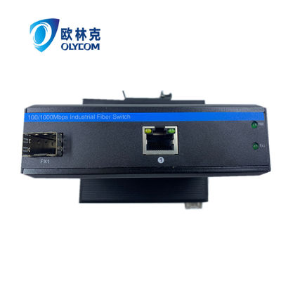 Zręczny konwerter Poe 15.4W 30W 10/100m Fast Ethernet Unmanaged Ce Din Rail