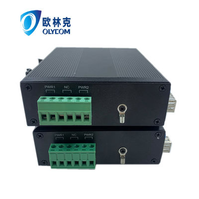 Zręczny konwerter Poe 15.4W 30W 10/100m Fast Ethernet Unmanaged Ce Din Rail