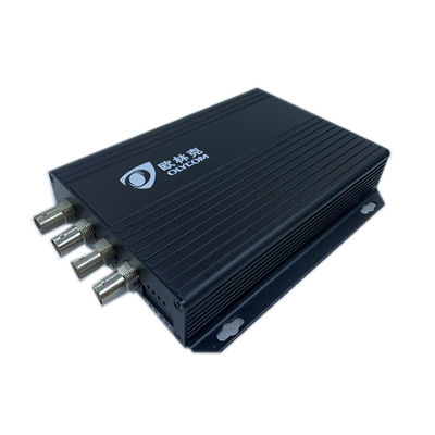 4 porty 1080P Video Over Ethernet Konwerter Koaksjowy Multimode Fiber Converter 12V