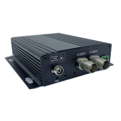 Konwerter światłowodowy wideo BNC 1080P z danymi RS485 FC na światłowodzie wielomodowym DC12V CE