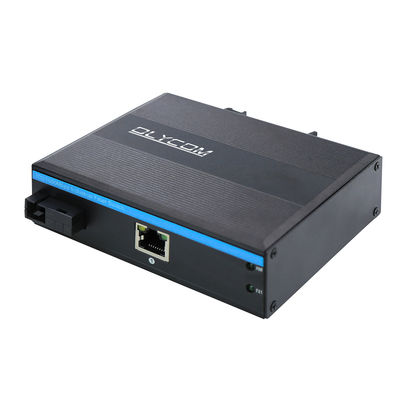 Przemysłowy konwerter Ethernet Gigabit Unmanaged SC WDM Single Fiber Mini Size
