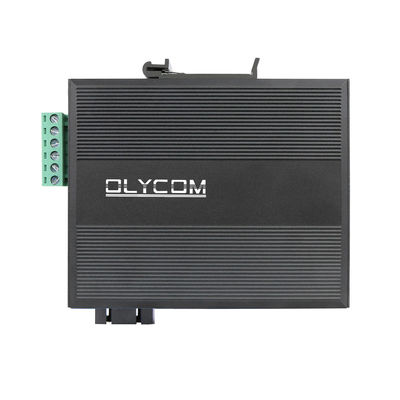 Przemysłowy szybki konwerter medialny Ethernet SC Stałe światło SM/MM Niezarządzane 6KV CE
