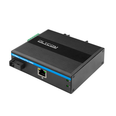 20 km WDM Media Converter Fast Ethernet Rugged Industrial Network Mini Size Nie zarządzany