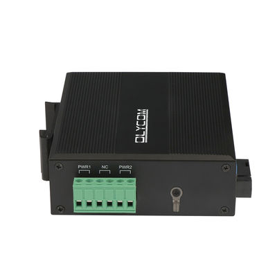 Konwerter mediów światłowodowych SC PoE z jednym włóknem 10/100M Fast Ethernet 15,4W 30W IP40 CE