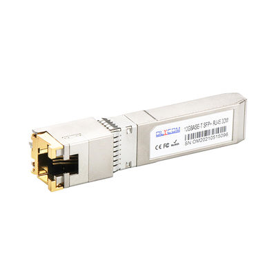 Moduł miedziany Cisco 10G SFP 30m port RJ45 kompatybilny z Huawei Mikrotik, certyfikat CE RoHS