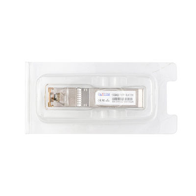 Moduł miedziany Cisco 10G SFP 30m port RJ45 kompatybilny z Huawei Mikrotik, certyfikat CE RoHS