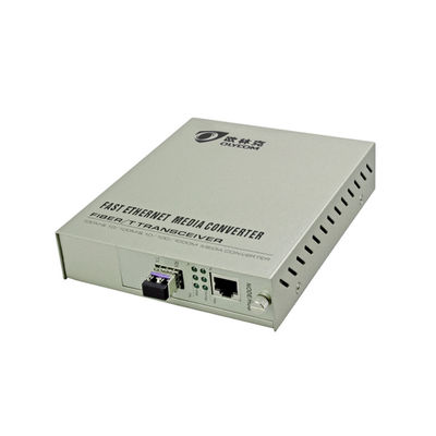PoE Media Converter SFP Włókno optyczne 10/100M Ethernet Niezarządzany budżet 30W