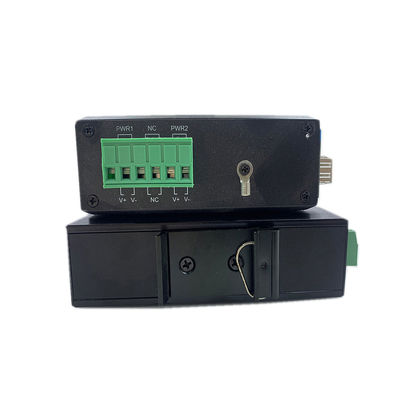 Przemysłowy konwerter multimedialny PoE 15.4W 30W niezarządzany szybki Ethernet DIN Rail CE Mini Size